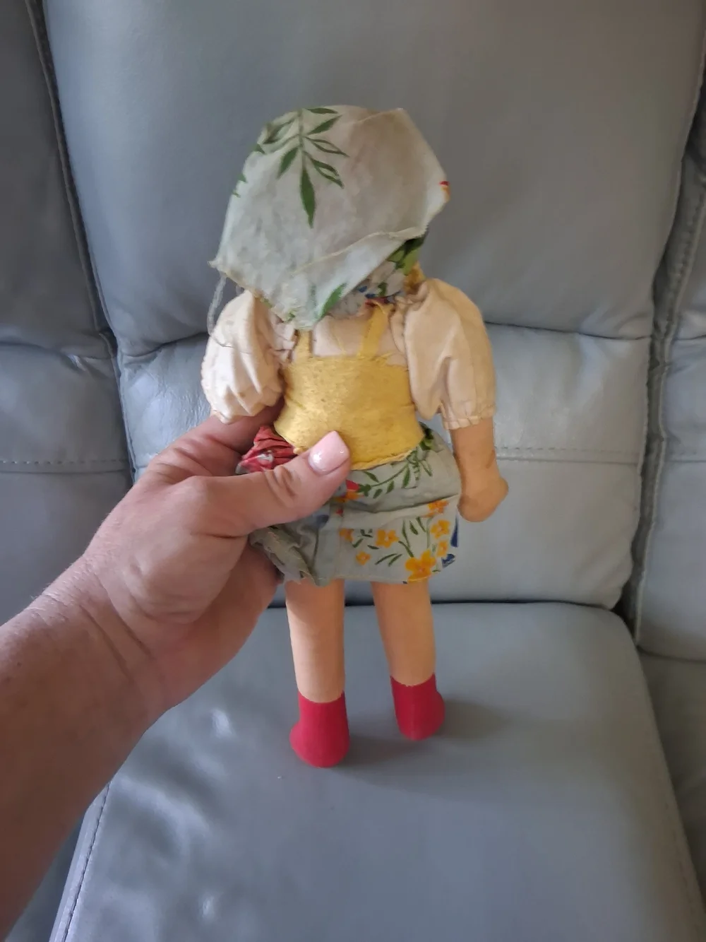 Vintage Polish Sawdust Rag Doll